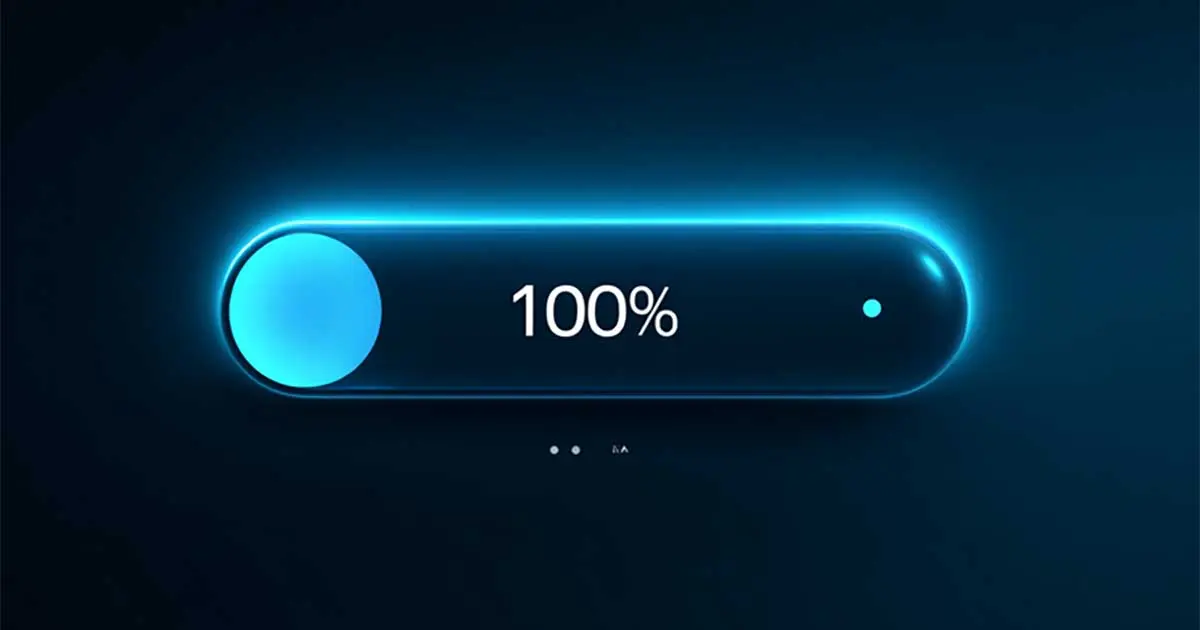 A television showing a buffering wheel during a live football match