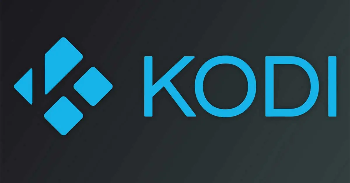 Die Kodi-Oberfläche auf einem TV zeigt die Live-TV-Senderliste